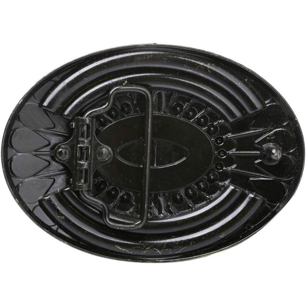🆕Men's Celtic Indian Gemstone Totem Oval Style Cowboy Design Belt Buckle - Picture 5 of 6